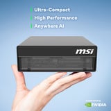MSI EdgeXpert-32SEU pc-systeem Zwart | Cortex GB10 | NVIDIA Blackwell | 128 GB | 4 TB SSD