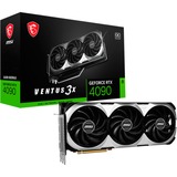 MSI GeForce RTX 4090 Ventus 3X 24G OC grafische kaart Zilver/zwart, 1x HDMI, 3x DisplayPort, DLSS 3