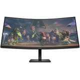 OMEN OMEN 34 L 34c WQHD 165Hz Curved 31.5" UltraWide gaming monitor Zwart, WQHD, 165 Hz, HDMI, DisplayPort, Audio, AMD FreeSync Premium