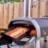 Ooni Detroit Style Pizza Pan Small (24cm x 16cm) bakvorm Grijs/zilver, Incl. deksel