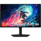 Samsung Odyssey OLED G6 S27HG612SU 27" gaming monitor Zwart, HDMI, DisplayPort, FreeSync, 240 Hz