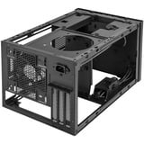 SilverStone SUGO 15 cube behuizing Zwart | 2x USB-A | 1x USB-C