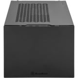 SilverStone  cube behuizing Zwart | 2x USB-A | 1x USB-C