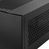 SilverStone  cube behuizing Zwart | 2x USB-A | 1x USB-C