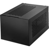 SilverStone  cube behuizing Zwart | 2x USB-A | 1x USB-C