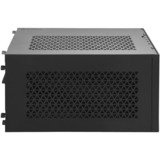 SilverStone  cube behuizing Zwart | 2x USB-A | 1x USB-C