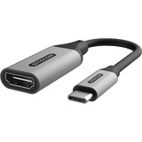 Sitecom USB-C > HDMI 1.4 adapter Grijs, 0,15 meter