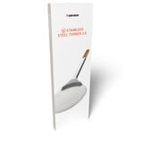Solo Stove Pi Roestvrijstalen Pizzadraaier 2.0 bestek Roestvrij staal