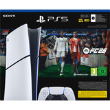 Sony PlayStation 5 Slim Digital Edition 825 GB E-Chassis - FC 26 bundel spelconsole Wit/zwart