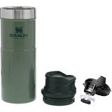 Stanley PMI Classic Trigger-Action Travel Mug 0.47L thermosbeker Groen, Hammertone Green