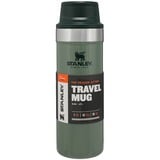Stanley PMI Classic Trigger-Action Travel Mug 0.47L thermosbeker Groen, Hammertone Green