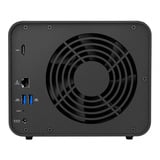 TerraMaster F4-425 nas Zwart, 1x 2.5GbE, HDMI, USB