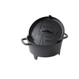 The Windmill Dutch Oven 3,8 liter kookpan Zwart