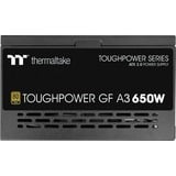 Thermaltake TOUGHPOWER GF A3 Gold - TT Premium Edition modulaire 650 watt voeding  Zwart, 4x PCIe