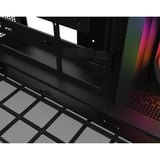 Thermaltake View 380 XL WS ARGB midi tower behuizing Zwart/houtkleur | 2x USB-A | 1x USB-C | RGB | Tempered Glass