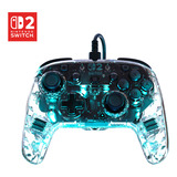 Turtle Beach Afterglow Wired Controller Transparant, Nintendo Switch 2, Nintendo Switch, Nintendo Switch-OLED