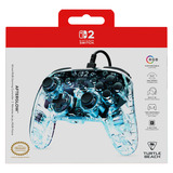 Turtle Beach Afterglow Wired Controller Transparant, Nintendo Switch 2, Nintendo Switch, Nintendo Switch-OLED