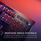 Turtle Beach Vulcan II, gaming toetsenbord Zwart, US lay-out, Roccat Titan II Red