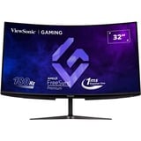 ViewSonic VX3218C-2K 32" curved gaming monitor Zwart, 2x HDMI, 1x DisplayPort, 180 Hz