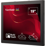 ViewSonic XF1940 19" open frame touchmonitor  Zwart, HDMI, DisplayPort, VGA, 24/7 gebruik