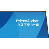 iiyama ProLite X2791HS-B1 27" monitor Zwart (mat), 120 Hz, HDMI, DisplayPort, Audio