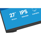 iiyama ProLite X2791HS-B1 27" monitor Zwart (mat), 120 Hz, HDMI, DisplayPort, Audio