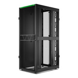 APC NetShelter SX Gen 2 AR3180B2, 42U server rack Zwart/groen, 80(b) x 199,1(h) x 107(d) cm, met zijkanten