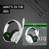 ASTRO Gaming A10 headset over-ear gaming headset Wit/groen, Pc