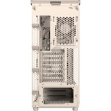 ASUS ProArt PA401 Wood Edition - Tempered Glass Panel midi tower behuizing Beige/houtkleur | 2x USB-A | 1x USB-C | Tempered Glass