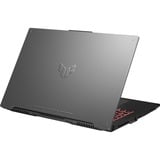 ASUS TUF Gaming A17 FA707NV-HX023W 17.3"  gaming laptop Grijs | Ryzen 7 7735HS | RTX 4060 | 16 GB | 512 GB SSD
