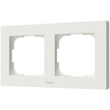 Aqara Switch Frame H2 EU 2-gang frontje Wit