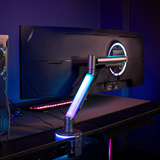 Arozzi Alzare RGB - Gas Spring Monitor Arm monitorarm Zwart