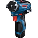 Bosch Accuschroevendraaier GSR 12V-35 HX, 12Volt schroefboor Blauw/zwart, 2x Li-Ion Accu 3Ah