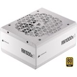 Corsair RM1000x SHIFT White, 1000W voeding  Wit, 4x PCIe, 1x 12VHPWR, Kabelmanagement