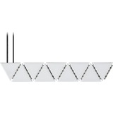 Corsair iCUE LC100 Case Accent Lighting Panels - Startset  ledverlichting Minidriehoek, 9 tegels