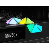 Corsair iCUE LC100 Case Accent Lighting Panels - Startset  ledverlichting Minidriehoek, 9 tegels