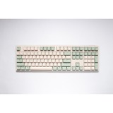 Ducky One 3 Matcha mechanisch toetsenbord Crème, US lay-out (QWERTY), Cherry MX Red, 100%, PBT Double Shot, hot swap