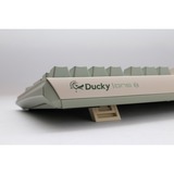 Ducky One 3 Matcha mechanisch toetsenbord Crème, US lay-out (QWERTY), Cherry MX Red, 100%, PBT Double Shot, hot swap