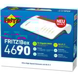 FRITZ! Box 4690 Edition International router Wit/rood