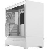 Fractal Design Pop Silent White TG Clear Tint Tower-behuizing Wit | 2x USB-A 3.2 (5 Gbit/s) | 2x Audio | Window-kit