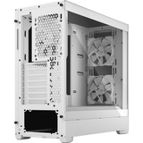 Fractal Design Pop Silent White TG Clear Tint Tower-behuizing Wit | 2x USB-A 3.2 (5 Gbit/s) | 2x Audio | Window-kit