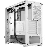 Fractal Design Pop Silent White TG Clear Tint midi tower behuizing Wit | 2x USB-A | Tempered Glass