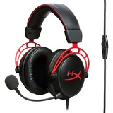 HyperX Cloud Alpha Pro gaming headset Zwart/rood, Pc, PlayStation 4, Xbox One