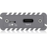 ICY BOX IB-1817M-C31 externe behuizing Grijs, USB-C 3.1
