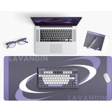 Iqunix OG80 Lavandin Wireless Mechanical Keyboard Lavendel, US lay-out (QWERTY), Cherry MX Red, 80% (TKL)	, Hot-swappable, PBT, 2.4GHz | Bluetooth 5.1 | USB-C