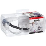 KWB Ruimzichtbril, montuur met ventilatie veiligheidsbril Transparant, Veiligheidsbril | Optische kwaliteitsklasse 1