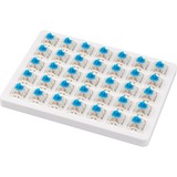 Keychron Gateron G Pro Switch Set Z62 - Blue, 35 Switches keyboard switches Blauw/transparant