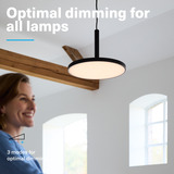 KlikAanKlikUit MACM-250 Matter inbouwdimmer Wit, Dimmen, Schakelen, Smartphone bediening