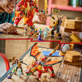 LEGO Ninjago - Wyldfyre's transformerende drakenmecha Constructiespeelgoed 71868