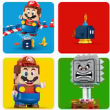 LEGO Super Mario - Mario Kart - Interactieve LEGO Mario en standaardkart Constructiespeelgoed 72043